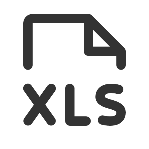 иконка file xls, file, файл, xls,