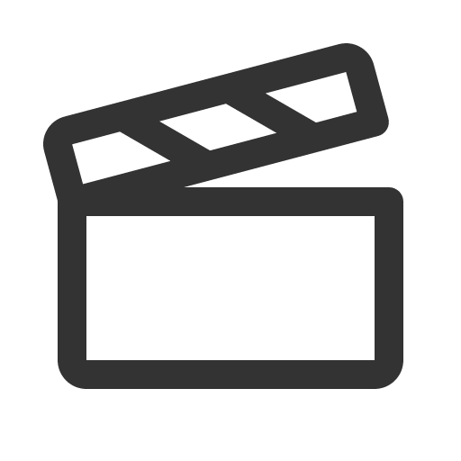 иконка film slate, film, фильм, slate,