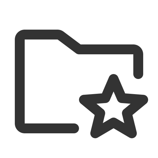 иконка folder simple star, folder, папка, simple, star, звезда,