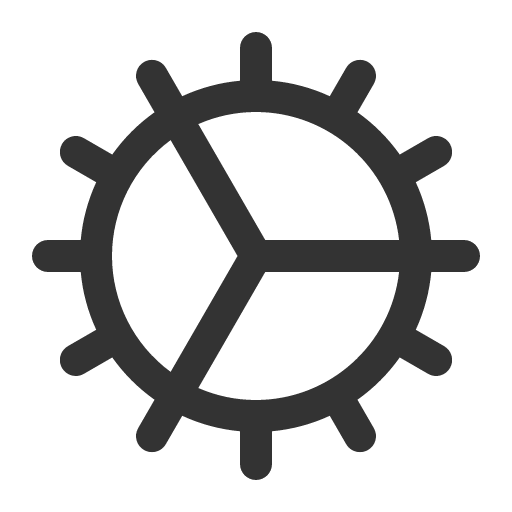 иконка gear fine, gear, шестеренка, fine,