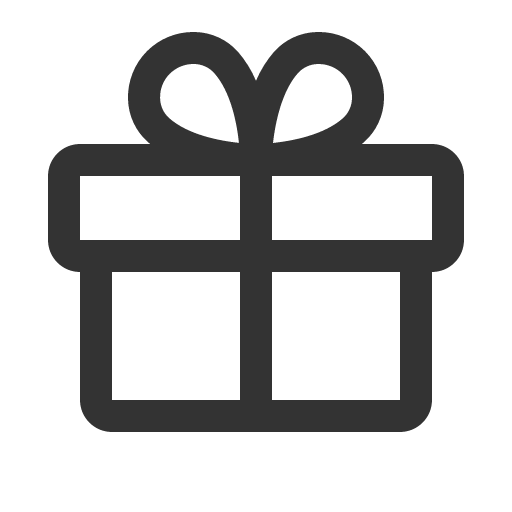 иконка gift, подарок,