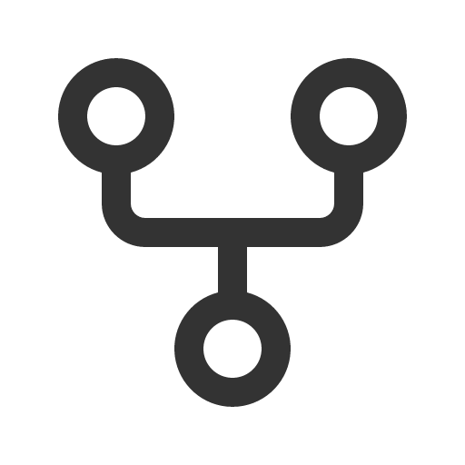 иконка git fork, git, fork, погрузчик,