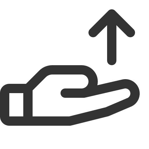 иконка hand arrow up, hand, рука, arrow, стрелка, up, стрелка вверх,