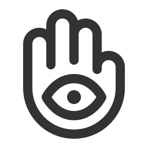 иконка hand eye, hand, рука, eye, глаз,