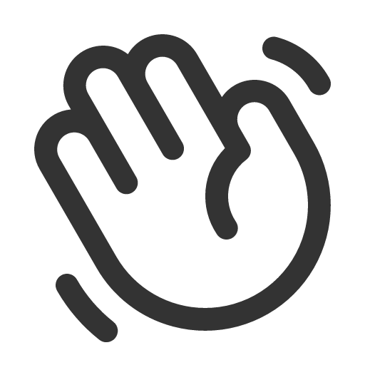 иконка hand waving, hand, рука, waving,
