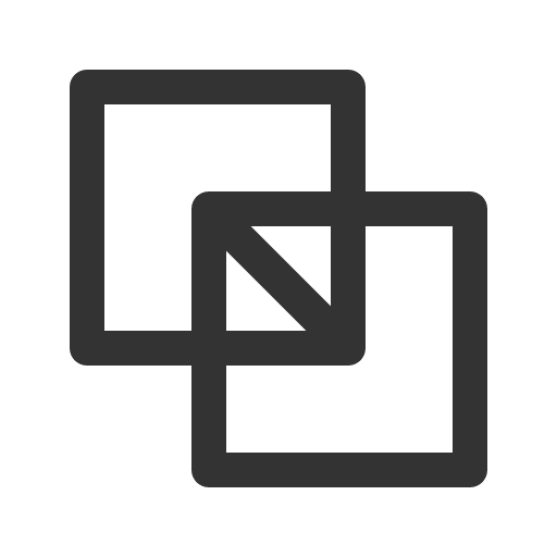 иконка intersect square, intersect, square,