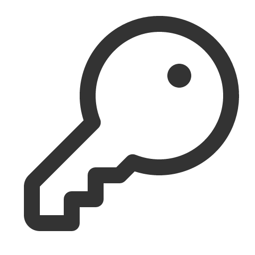 иконка key, ключ,