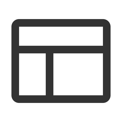 иконка layout, макет,