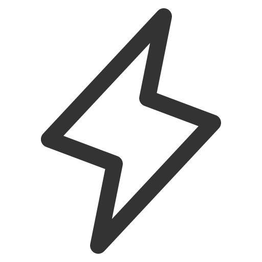 иконка lightning, молния,