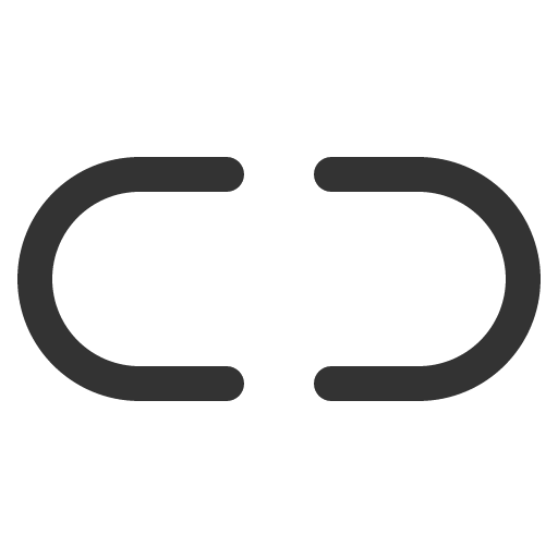 иконка link simple horizontal break, link, ссылка, simple, horizontal, документ, break,