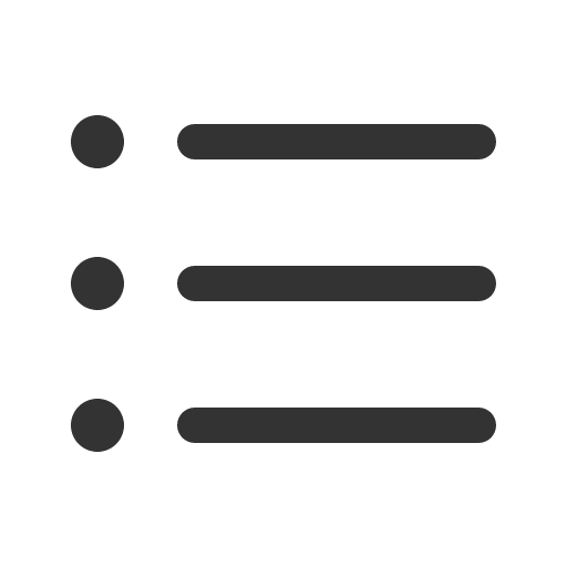 иконка list bullets, list, bullets,