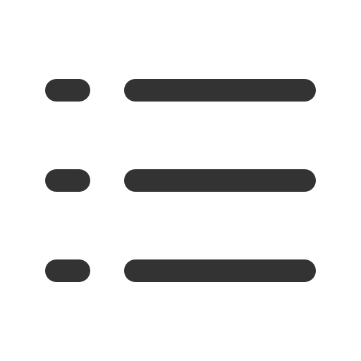 иконка list dashes, list, dashes,