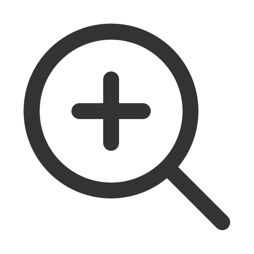 иконка magnifying glass plus, magnifying, glass, plus, плюс,