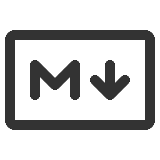 иконка markdown logo, markdown, logo,