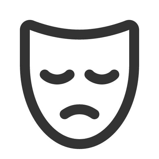 иконка mask sad, mask, маска, sad, грустный,