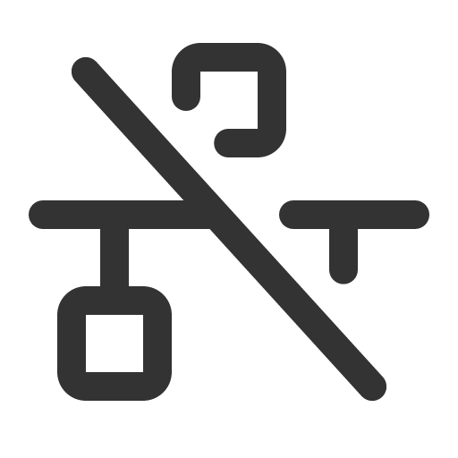 иконка network slash, network, интернет, slash,