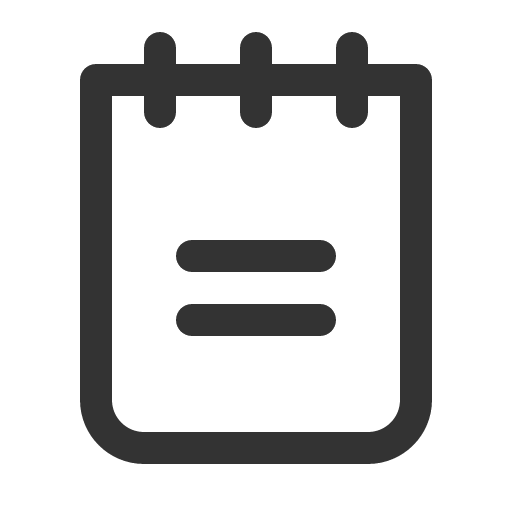 иконка notepad, блокнот,