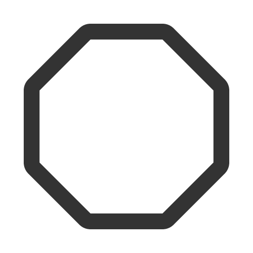 иконка octagon,