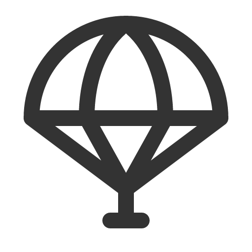иконка parachute,