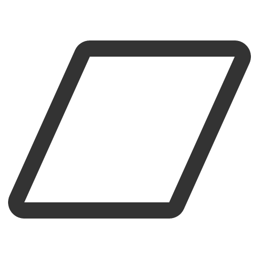 иконка parallelogram,