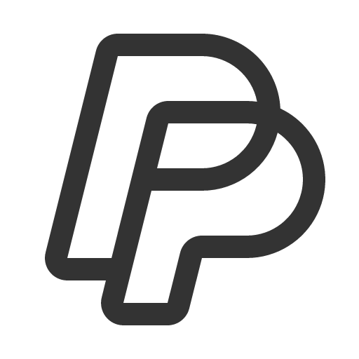 иконка paypal logo, paypal, logo,