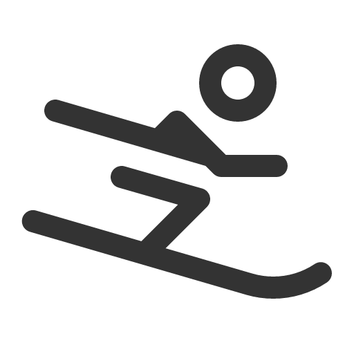 иконка person simple ski, person, simple, ski,