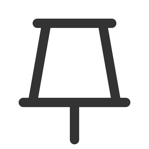 иконка push pin simple, push, pin, кнопка, simple,