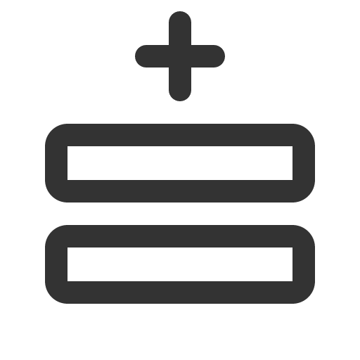 иконка rows plus top, rows, plus, плюс, top,