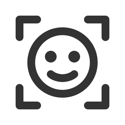 иконка scan smiley, scan, smiley, смайлик,