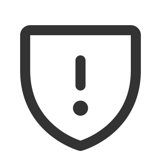 иконка shield warning, shield, щит, warning, предупреждение,
