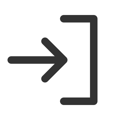 иконка sign in, sign, in, увеличить,