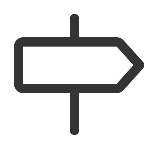 иконка signpost,