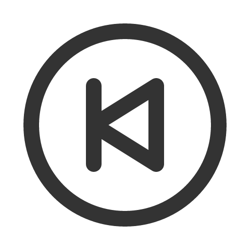 иконка skip back circle, skip, back, стрелка, circle,