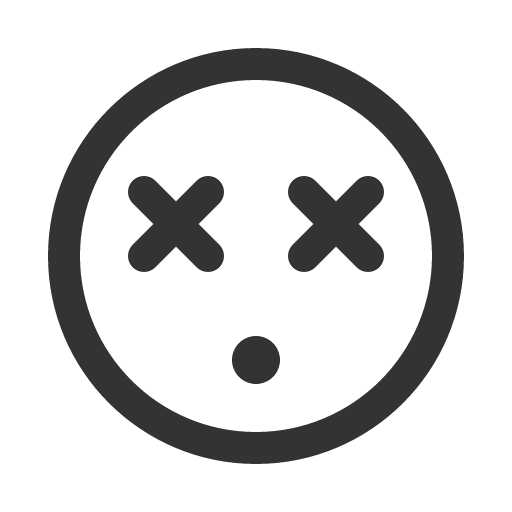 иконка smiley x eyes, smiley, смайлик, eyes, глаза,