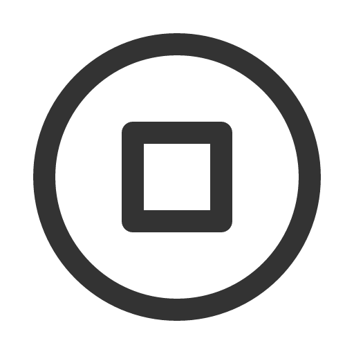 иконка stop circle, stop, стоп, circle,