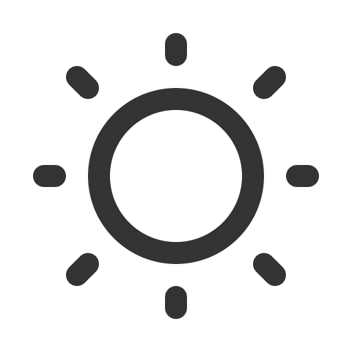 иконка sun dim, sun, солнце, dim,