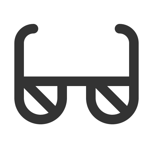 иконка sunglasses, солнцезащитные очки,