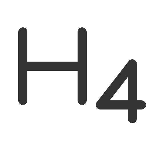 иконка text h four, text, текст, four,