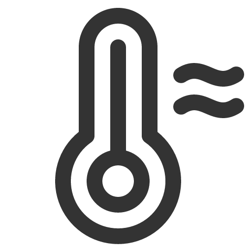 иконка thermometer hot, thermometer, термометр, hot,