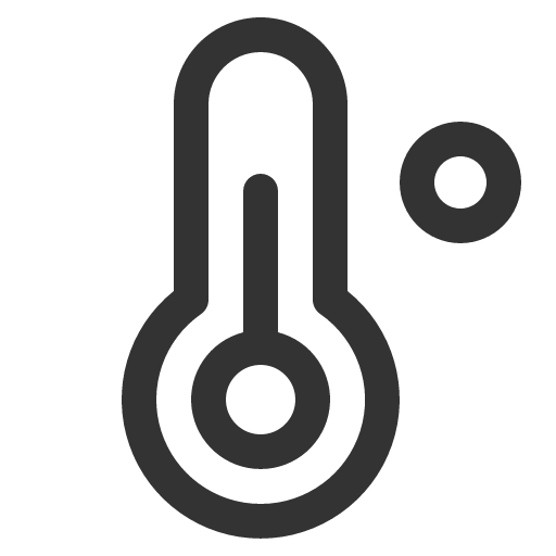 иконка thermometer, термометр,