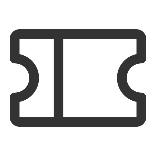 иконка ticket, билет,