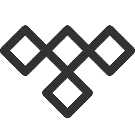 иконка tidal logo, tidal, logo,