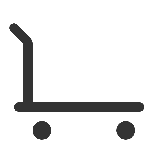 иконка trolley, багаж,