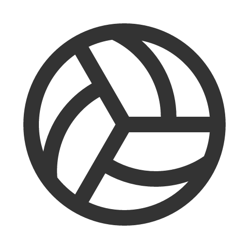 иконка volleyball, волейбол,