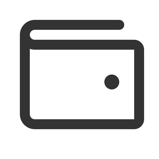 иконка wallet, кошелек,