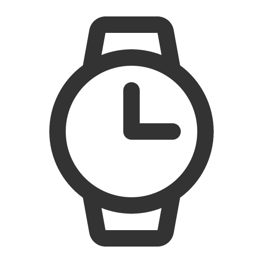 иконка watch, часы,