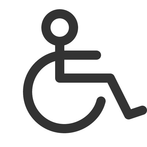 иконка wheelchair, инвалидное кресло,