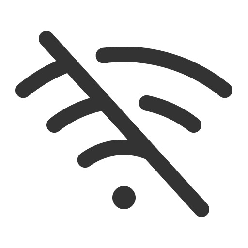 иконка wifi slash, wifi, slash,