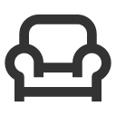 иконки armchair, кресло