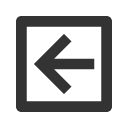 иконки arrow left box, arrow, стрелка, left, box, коробка